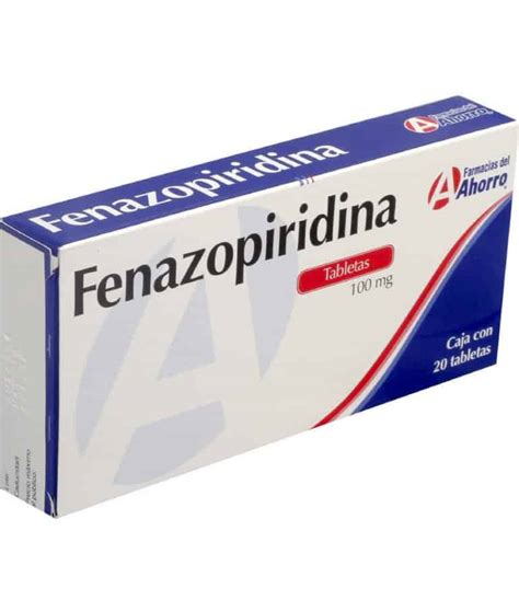 fenazopiridina dosis adultos